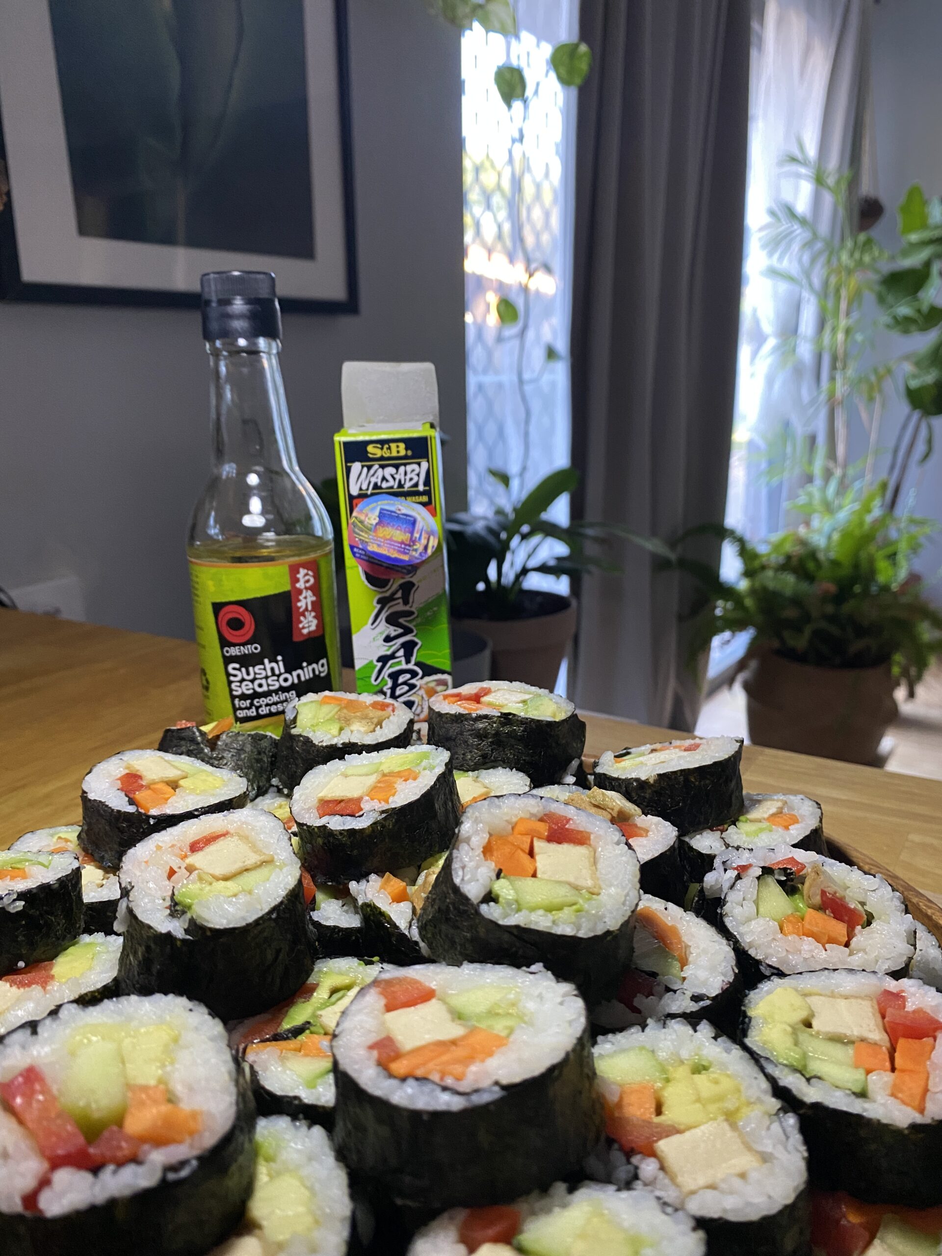 Teriyaki Tofu Sushi Cook Snap Win