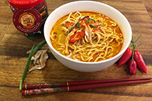 Quick Garlic & Chilli Laksa