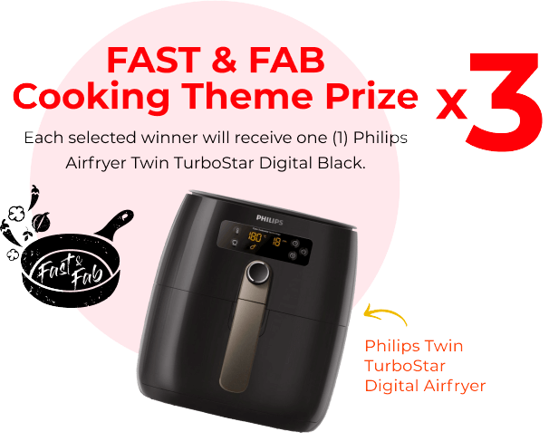 3x FAST & FAB Cooking Theme Prize