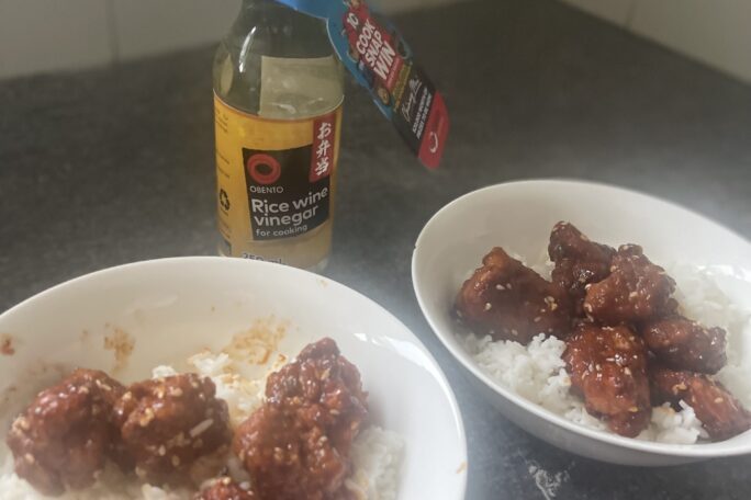 Korean popcorn chicken