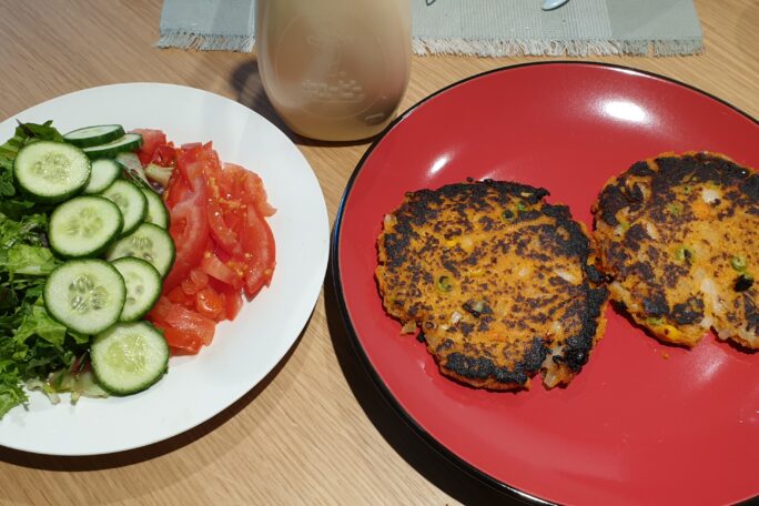 Japanese Style Sweet Potato Cakes