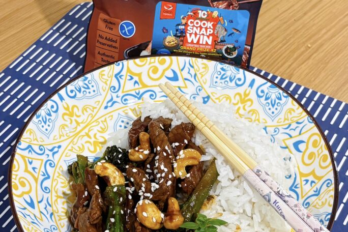 Mongolian Beef with Greens