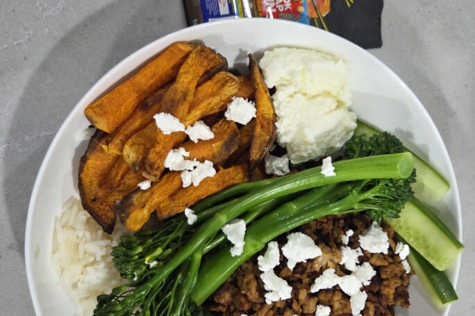 Honey Soy Pork super bowl