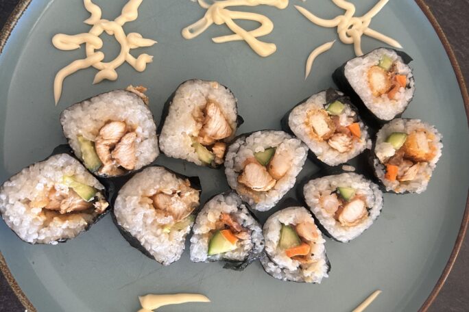 Asian fusion sushi mania