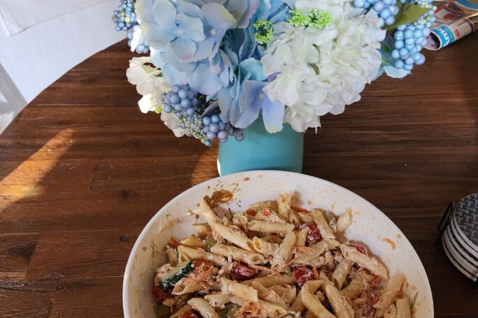 Wonder Kewpie Pasta Salad
