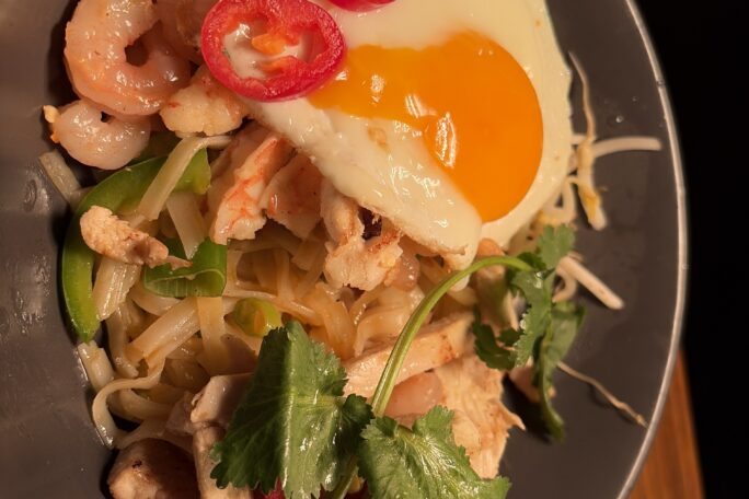 Aussie style pad thai