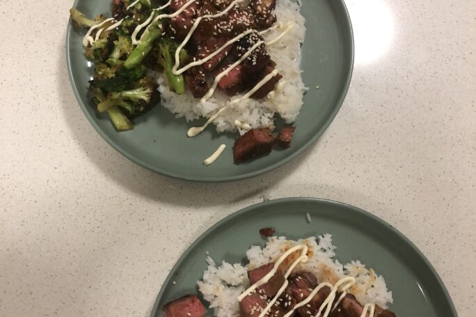 Korean marinated steak