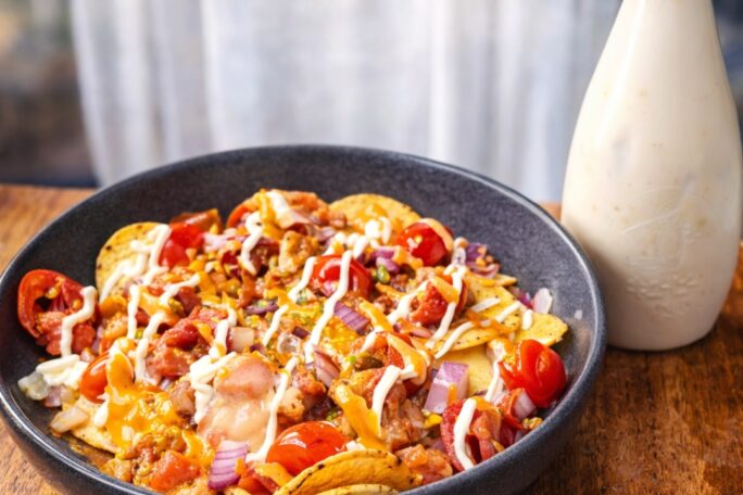 Spicy Fusion Nachos