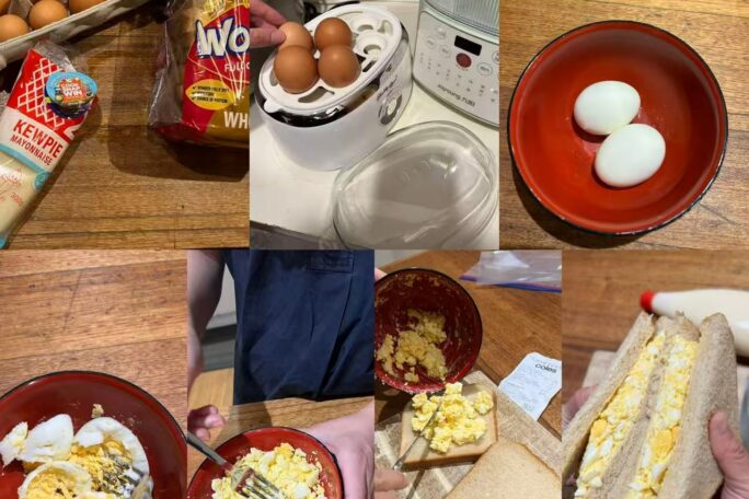 Egg and Kewpie Mayo Sandwich