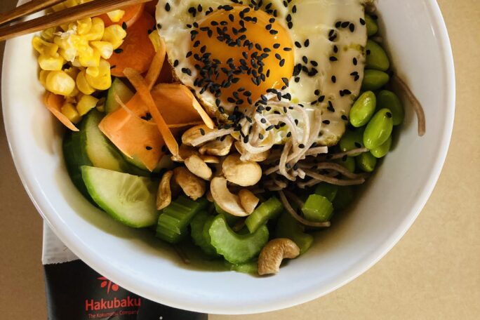 Speedy soba veg bowl