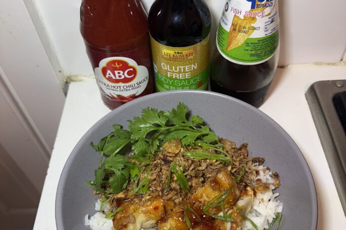 Sweet chilli lime crispy skin chicken