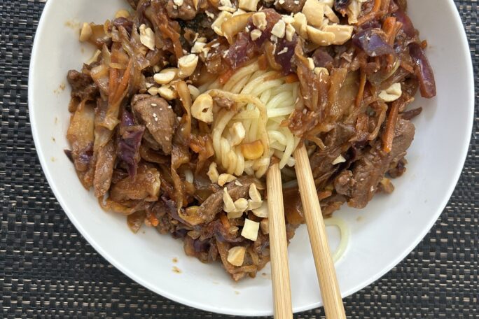Teriyaki Beef stir fry