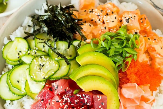 Sushi bowls