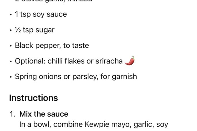 Creamy Kewpie Garlic Prawns