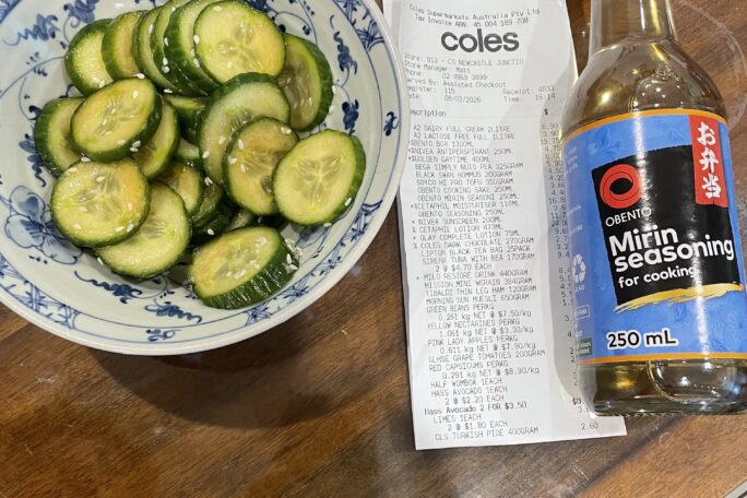 Asian cucumber salad