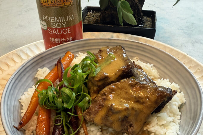 THE Coconut Adobo Rib Bowl