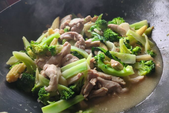 Classic chicken and broccoli