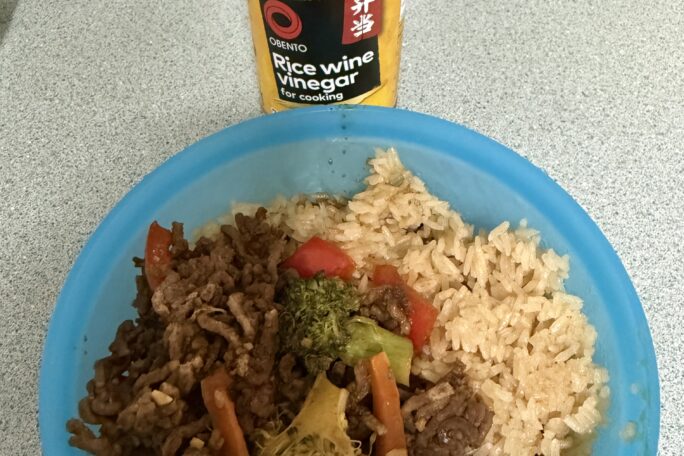 Korean BBQ beef bowl