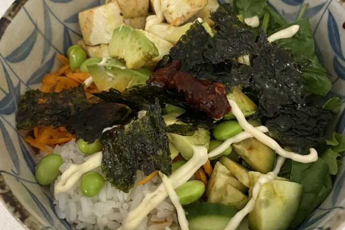 Tofu Sushi Bowl