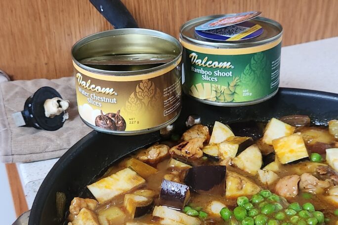 Panang curry chicken & vegies