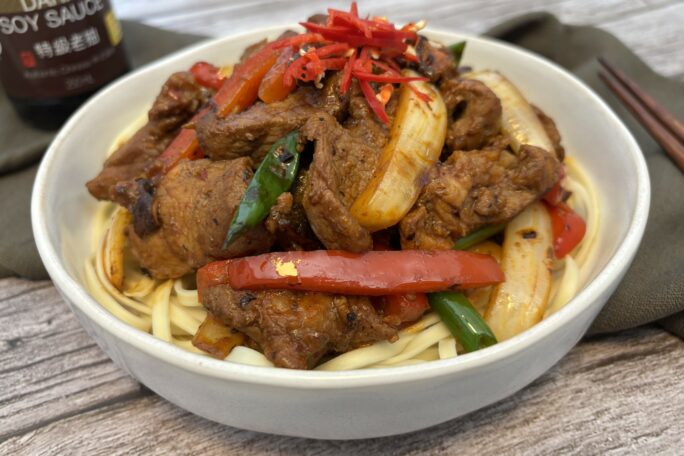 Doubanjiang Pork Belly Stir-Fry