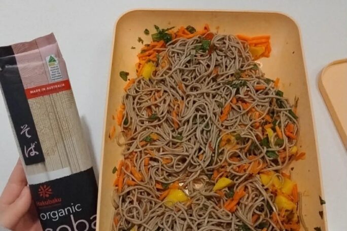 Mango Soba Noodle Salad