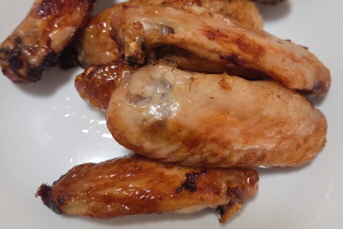 Honey oyster soy chicken wings