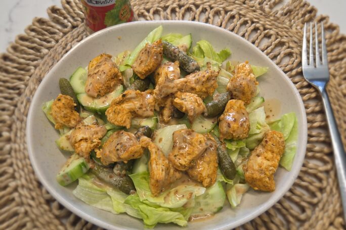 Quick Sesame Chicken Salad
