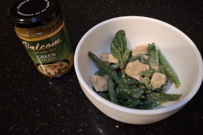 Tasty Thai Green curry