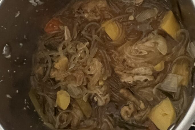 Jjimdak (Korean Braised chicken)