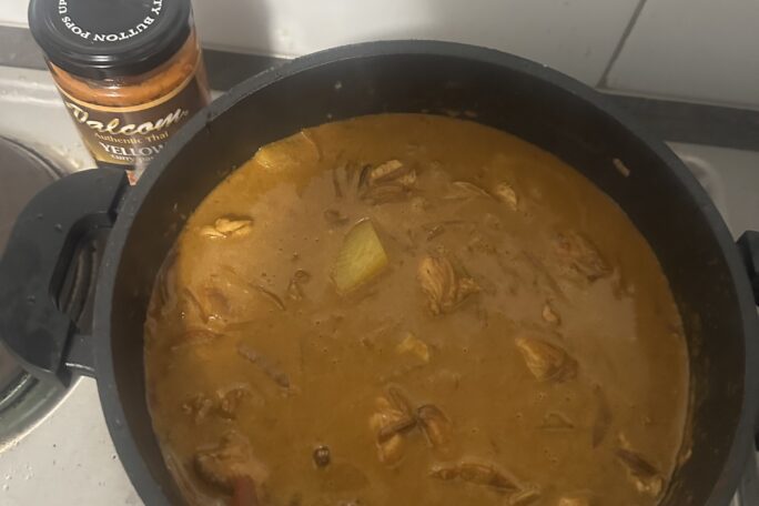 Thai yellow curry