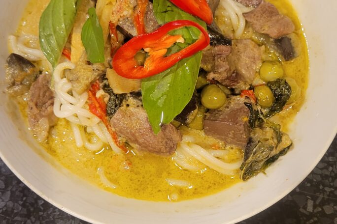 Thai Green duck curry