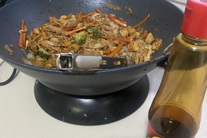 Sweet soy chicken stir fry