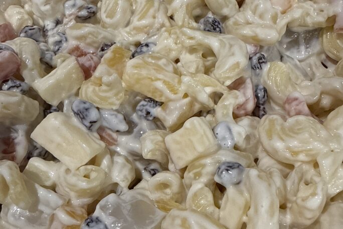 Macaroni fruit salad