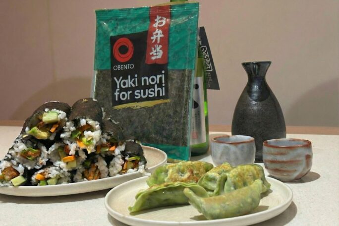 Vegan Chick’n sushiiiii