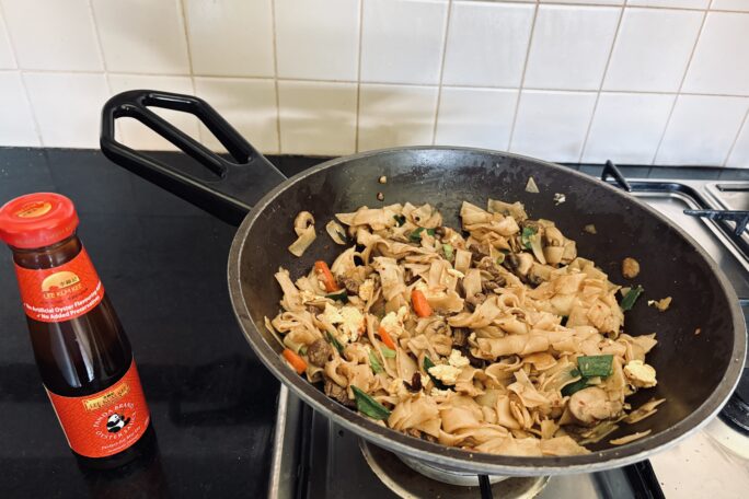Tasty Not-Another-Stir Fry, with Beef and Noodles