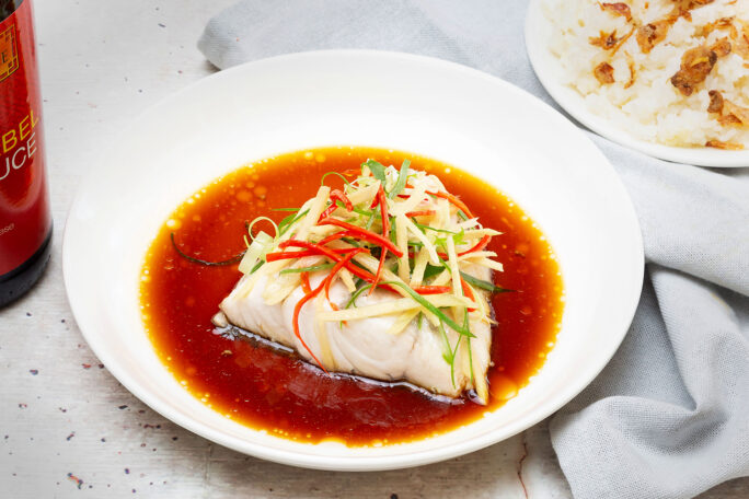Sizzling Ginger Barramundi