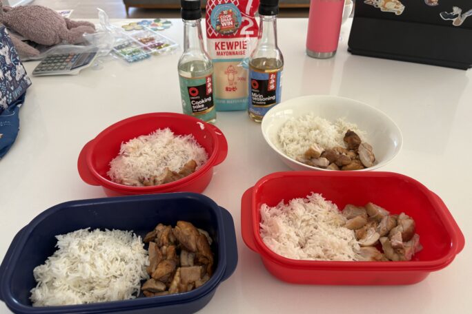 Meal prep chicken teriyaki