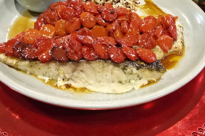 Soy & Chilli 0il Capsicum Baked Fish