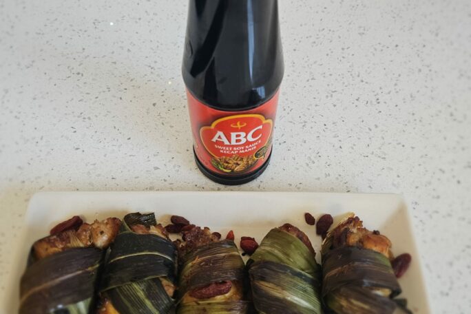 Grilled Pandan Chicken Wings