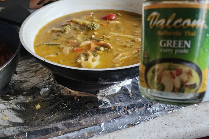Thai green curry