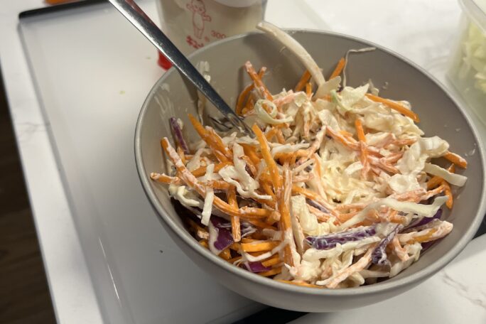 Gluten free coleslaw