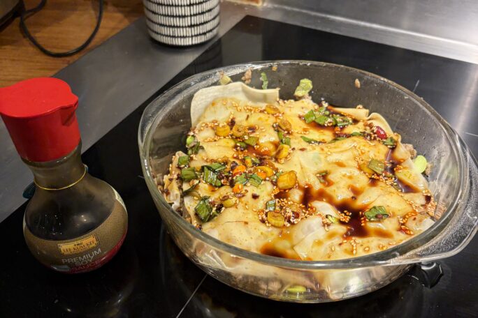 Impossible Mince Dumpling Lasagna