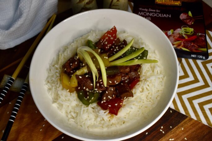 Spicy Bitter Mongolian Lamb