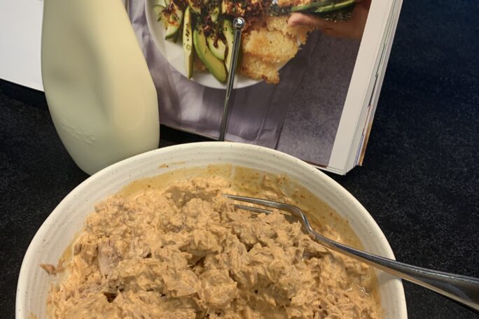 Spicy tuna crispy mayo tuna