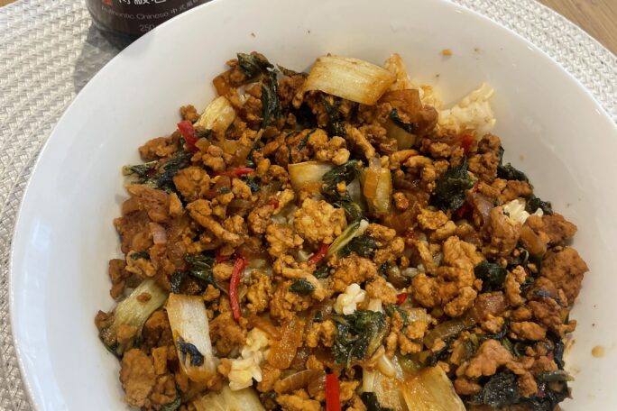 Chilli Lime Basil Pork Bowl