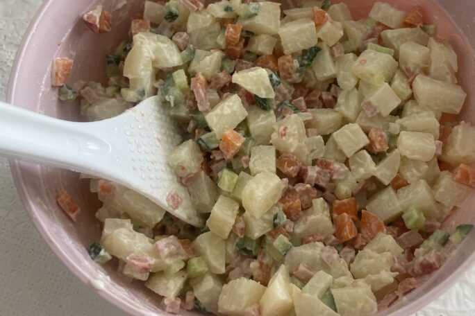 Niislel Salad (potato salad)