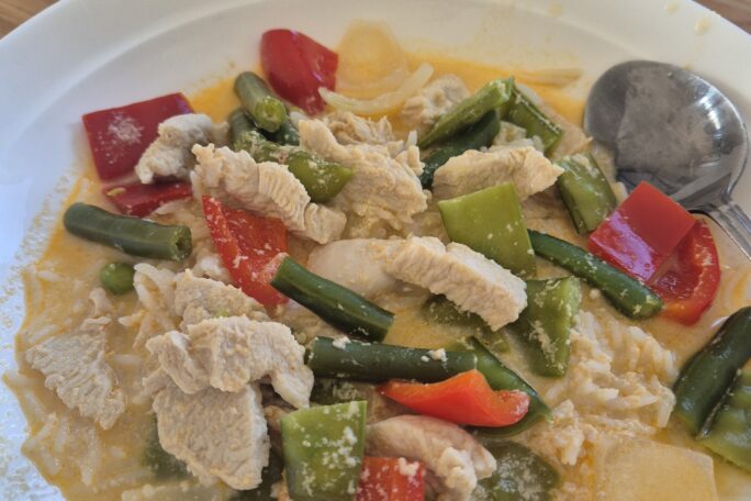 Thai red curry