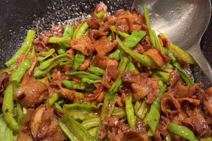 Spicy Prosperity Pork Stir Fry