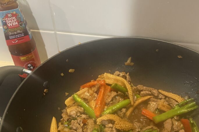 Beef stirfry